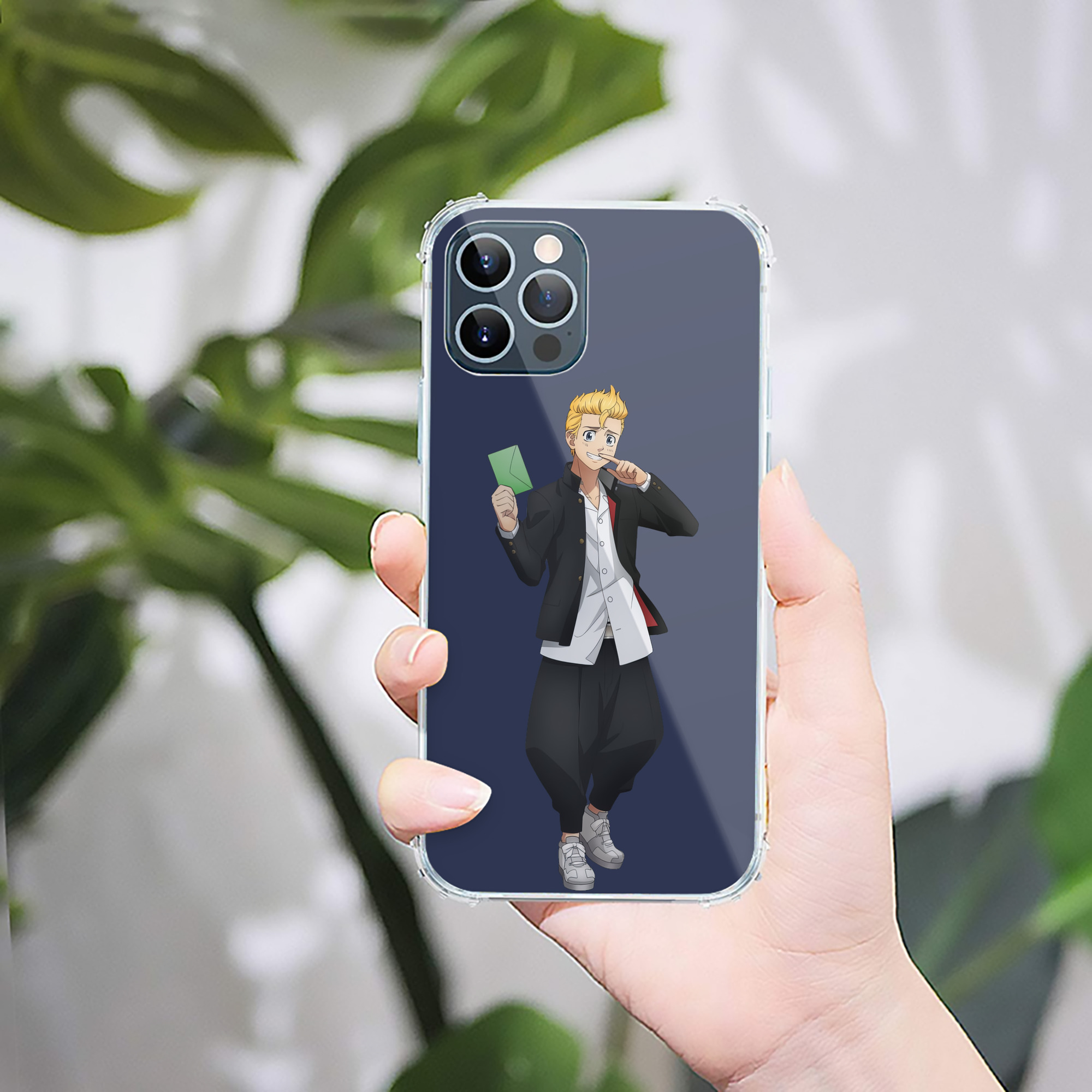 （画像用） 東京リベンジャーズ Tokyo Revengers 【iPhone 12シリーズ対応】透明スマホケース（クリアソフトケース）